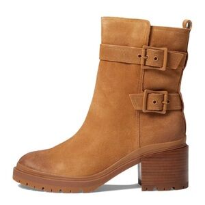 New NATURALIZER Trina Mid Shaft Boots in Golden Caramel Size 7.5